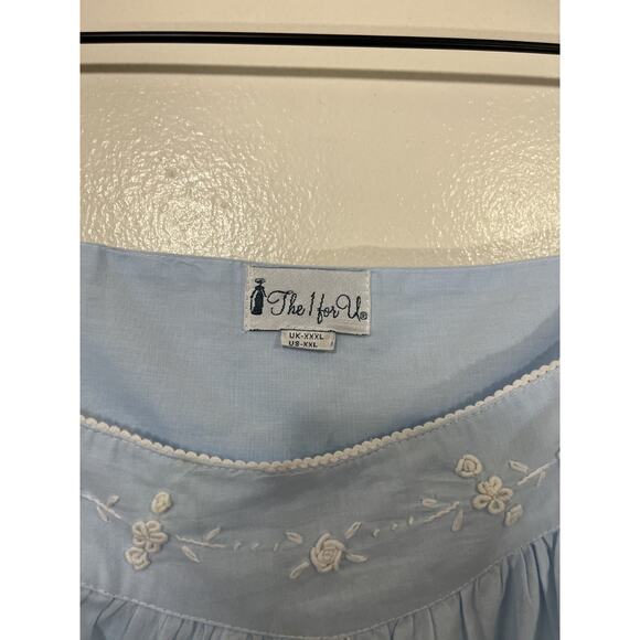 Cottagecore Boho Victorian Regency easant Patio Maxi Dress 3X Prairie Lounge 90s - Picture 3 of 13